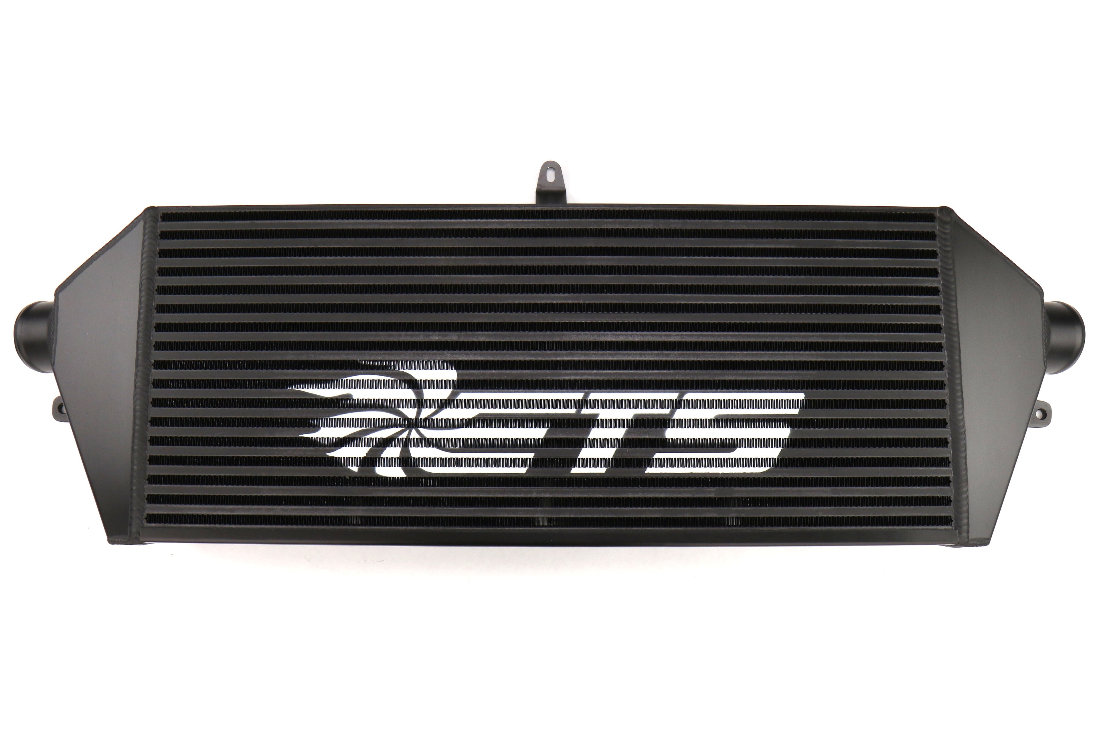 ETS Front Mount Intercooler 3" Core Black w/ White ETS Stencil - 2008-2014 Subaru WRX / STI