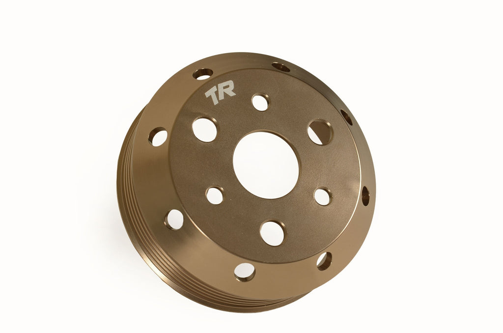 Tomioka Racing Lightweight Water Pump Pulley - 2015-2021 Subaru WRX
