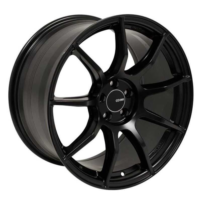 Enkei TS9 17x9 5x114.3 35mm offset 72.6mm Bore Matte Black - 2005-2007 Subaru STI