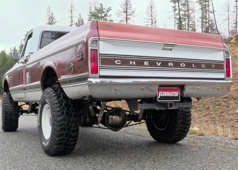 Flowmaster 67-72 GM Truck 4WD American Thunder Crossmember-Back Exhaust System