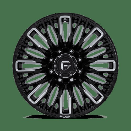 D849 20X10 8X6.5 G-BLK-MILL -18MM