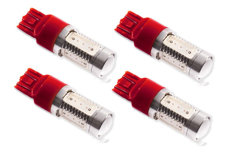 Diode Dynamics HP11 LED Bulb 7443 - Red (Set of 4) - Universal