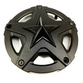 XD827 18X9 TALL M-BLK CAP W/ G-BLK STAR