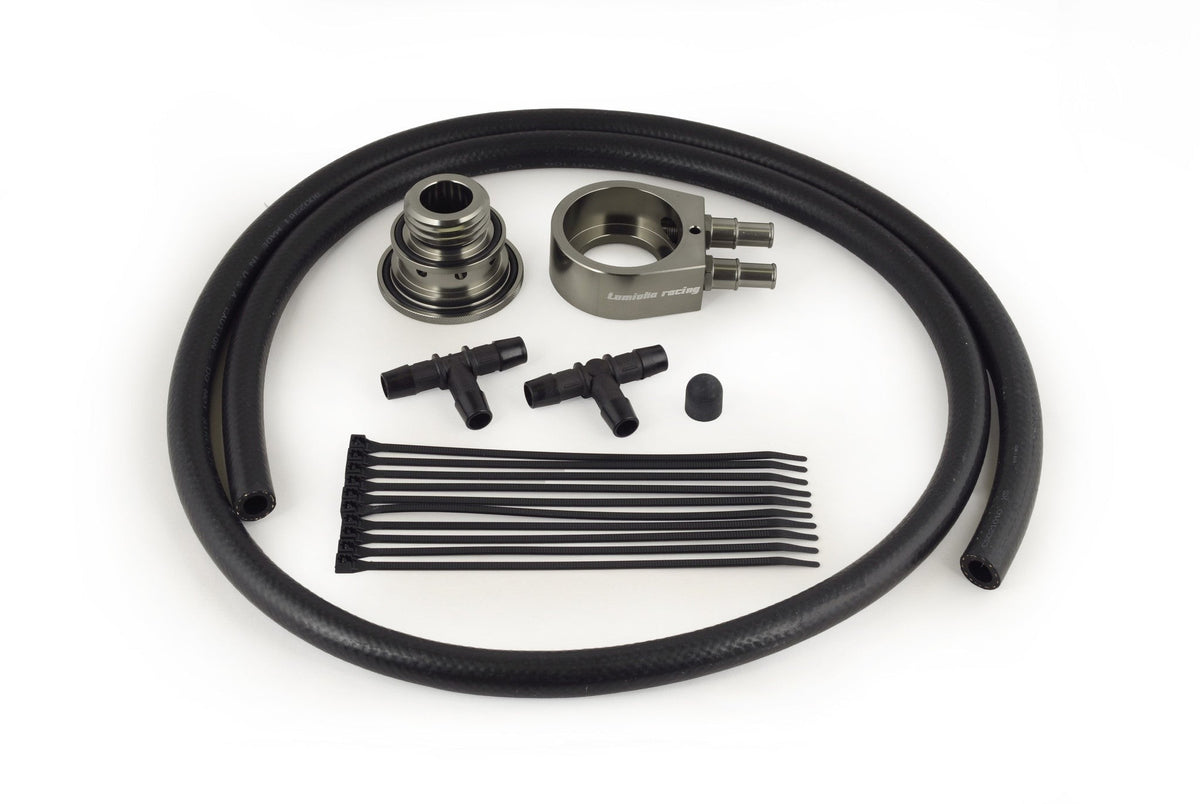 Tomioka Racing Air Oil Separator - 1993-2011 Subaru Impreza WRX / STI / 1990-2011 Subaru Legacy / 1998-2011 Subaru Forester - Subaru EJ Engine