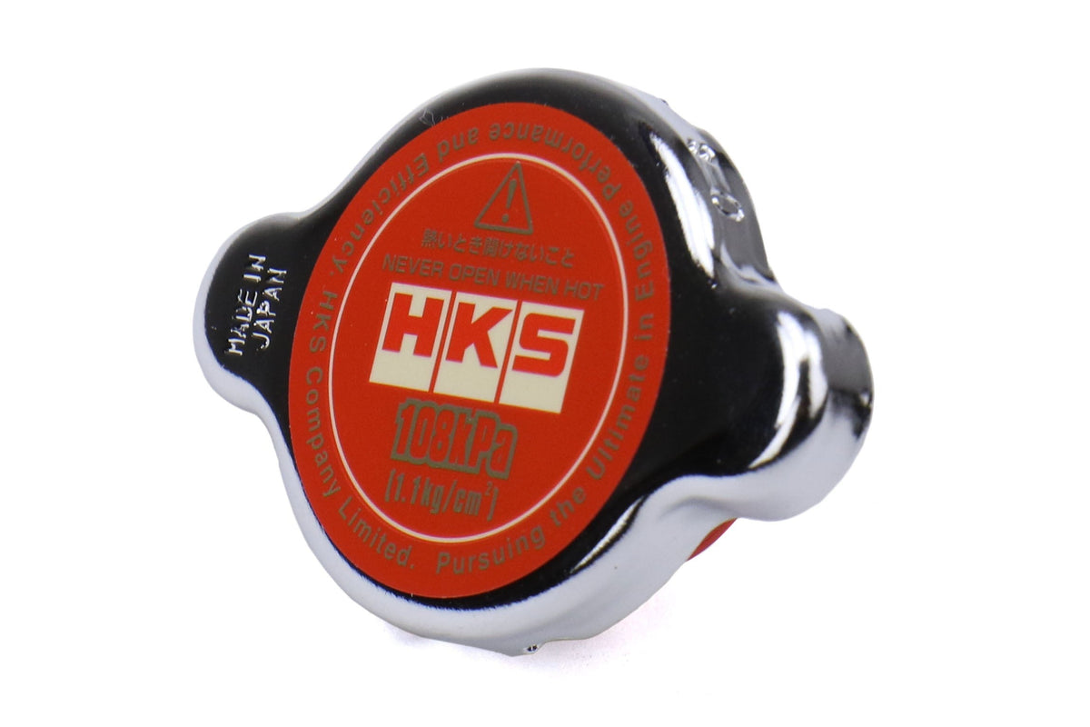 HKS 1.1kg N-Type Radiator Cap - Subaru/Mitsubishi/Mazda/Nissan Models (Inc. 2002-2024 Subaru WRX / 2003-2009 Nissan 350Z / 2006-2015 Mazda MX-5 / 2003-2007 Mitsubishi Lancer EVO / 1998-2001 Nissan Skyline)