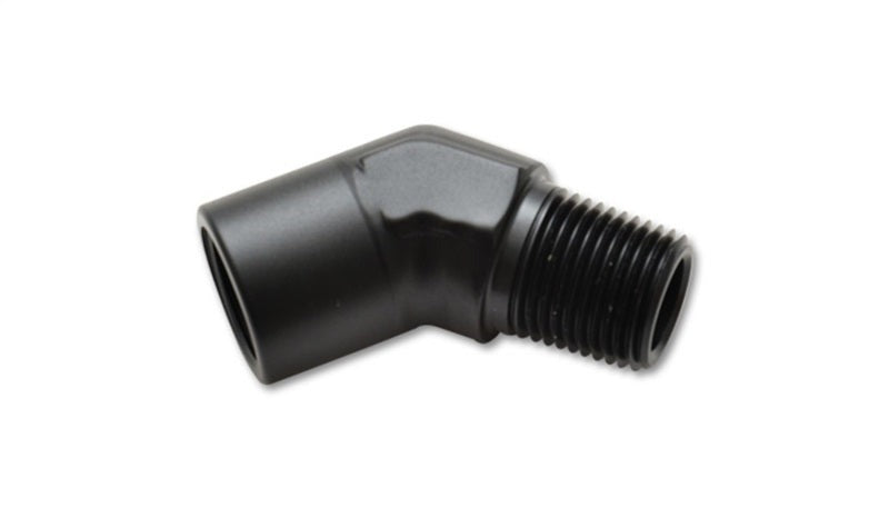 Vibrant Performance 45 Degree Female to Male Pipe Adapter Fitting, 3/8in NPT, Custom Automotive Fabrication - Part 11332
