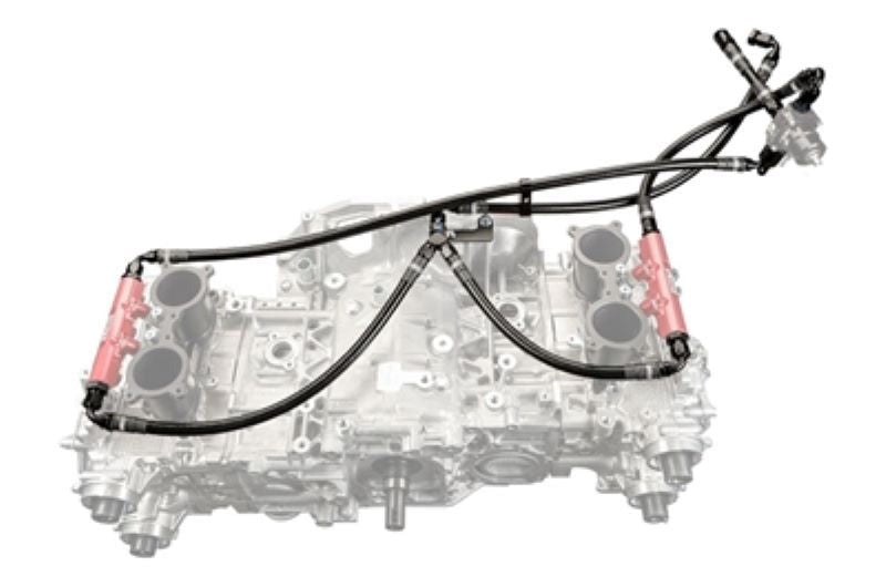 08-14 WRX / 08-21 STI IAG Performance PTFE Fuel Line Kit