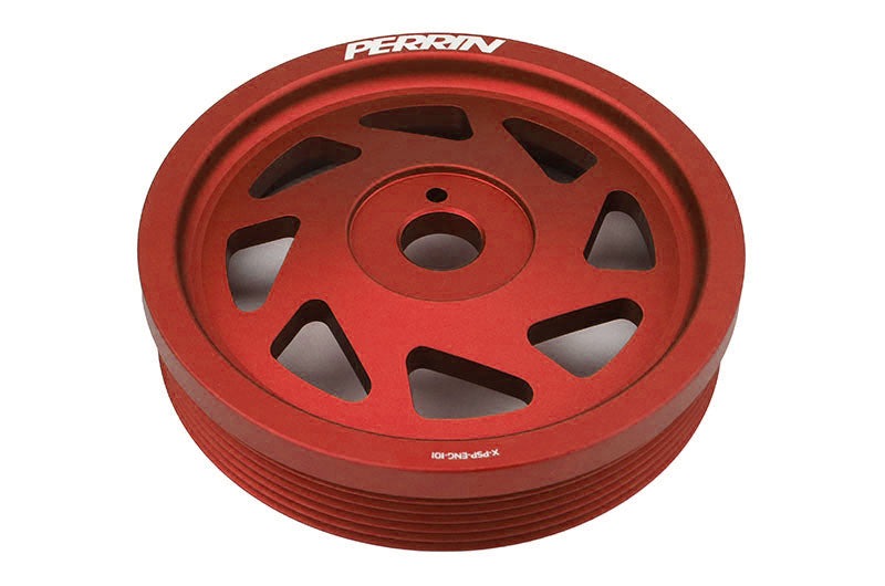 PERRIN Lightweight Crank Pulley for FA/FB Engines with Small Hub - Subaru Models (inc. 2017-2021 Crosstrek / 2019-2021 Forester)