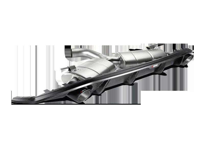 Akrapovic Rear Carbon Fiber Diffuser Matte for 2013-2017 Volkswagen Golf GTI (VII) - DI-VW/CA/1