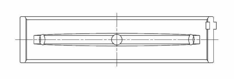 ACL Standard Main Bearing Set - +.005in OD - Subaru FA20