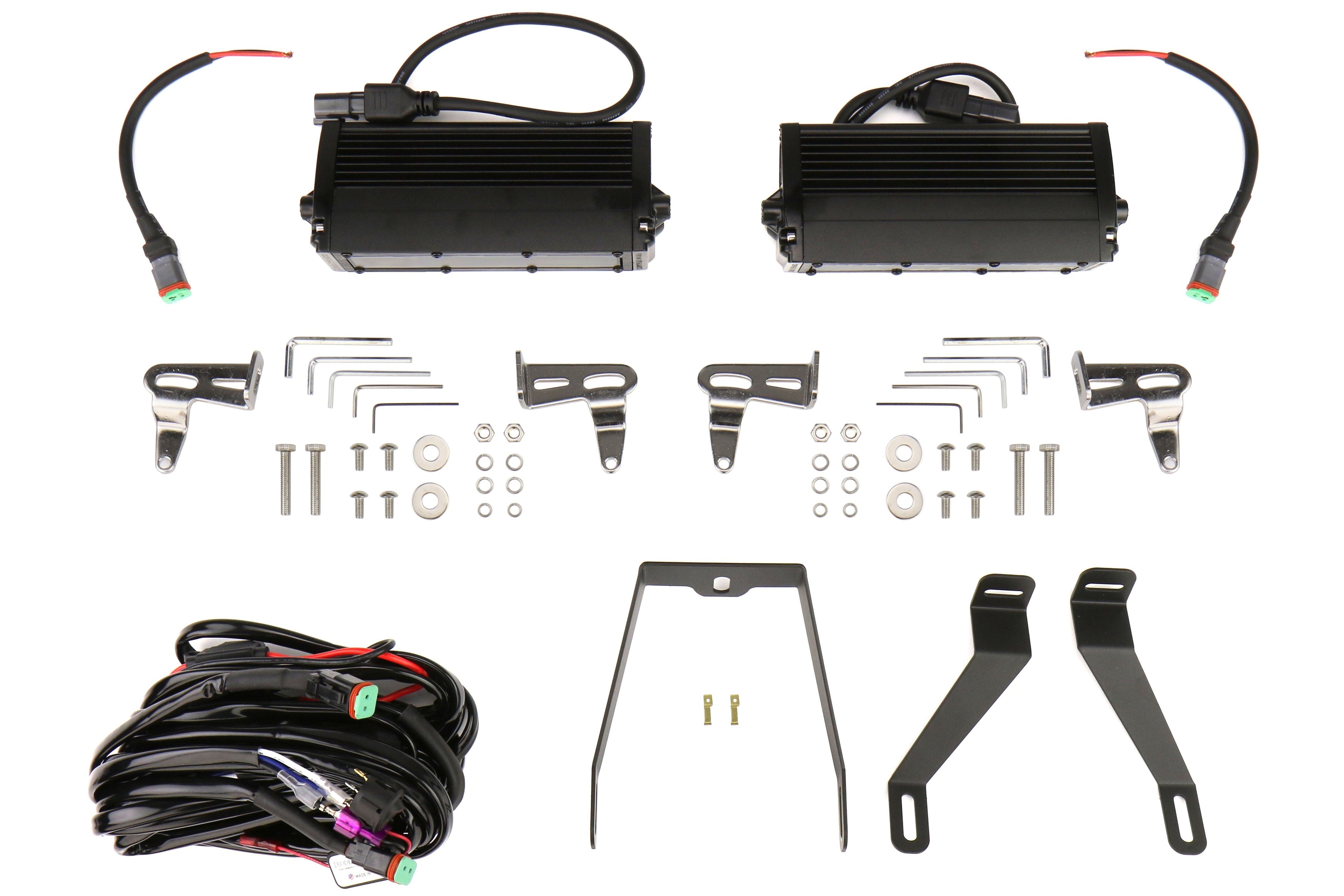 Diode Dynamics White LED Driving Light Bar Kit - 2015-2017 Subaru WRX / STI | DD6008