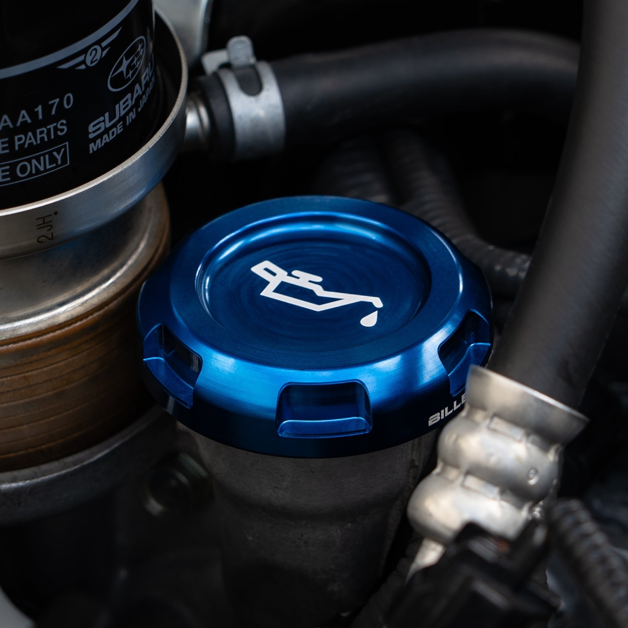 Billetworkz Engine Bay Caps Subaru STI 2015-2021