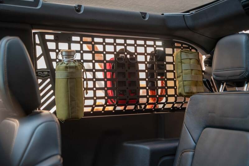 DV8 21-24 Ford Bronco 2-Door Rear Window Pocket Molle Panels
