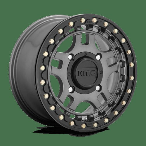 KS240 15X7 4X137 G-MTL BLK-RING 38MM