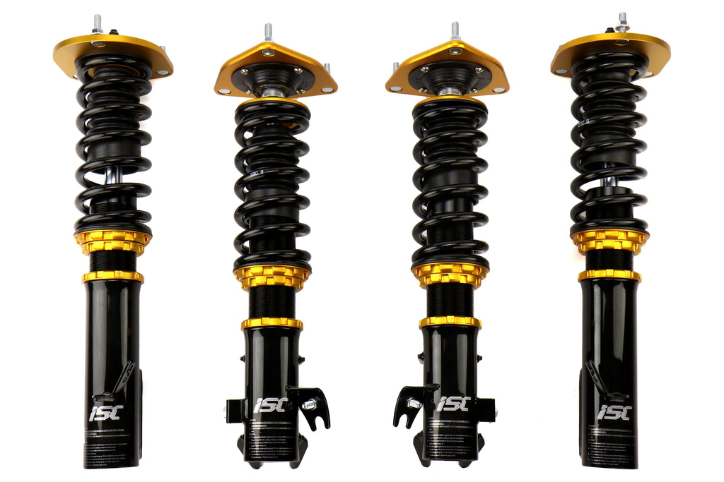 ISC Suspension Basic Street Sport Coilovers - 2002-2007 Subaru WRX / 2004 STI