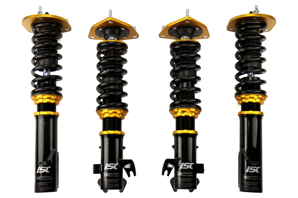 ISC Suspension Basic Street Sport Coilovers - 2002-2007 Subaru WRX / 2004 STI