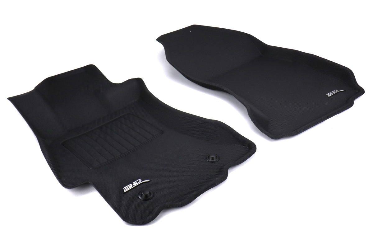 3D Maxpider Front Row Heavy Duty All Weather Floor Mats - 2015-2021 Subaru WRX / STI / 2016-2017 Crosstrek / 2012-2016 Impreza