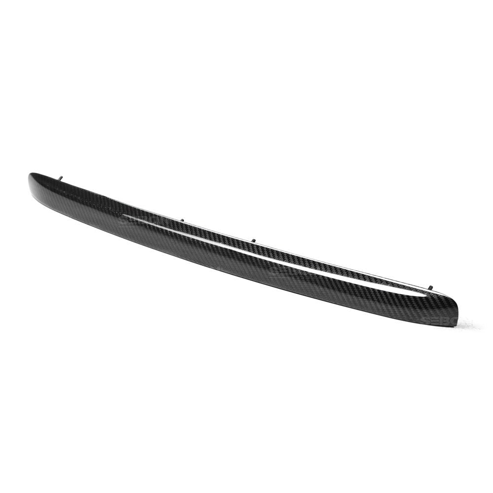 Seibon Carbon Fiber Trunk Garnish - 2015-2021 Subaru WRX / STI