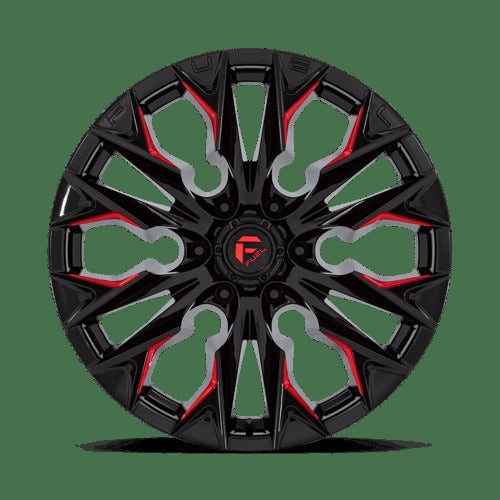 D823 20X9 6X135 G-BLK MILL C-RED 1MM