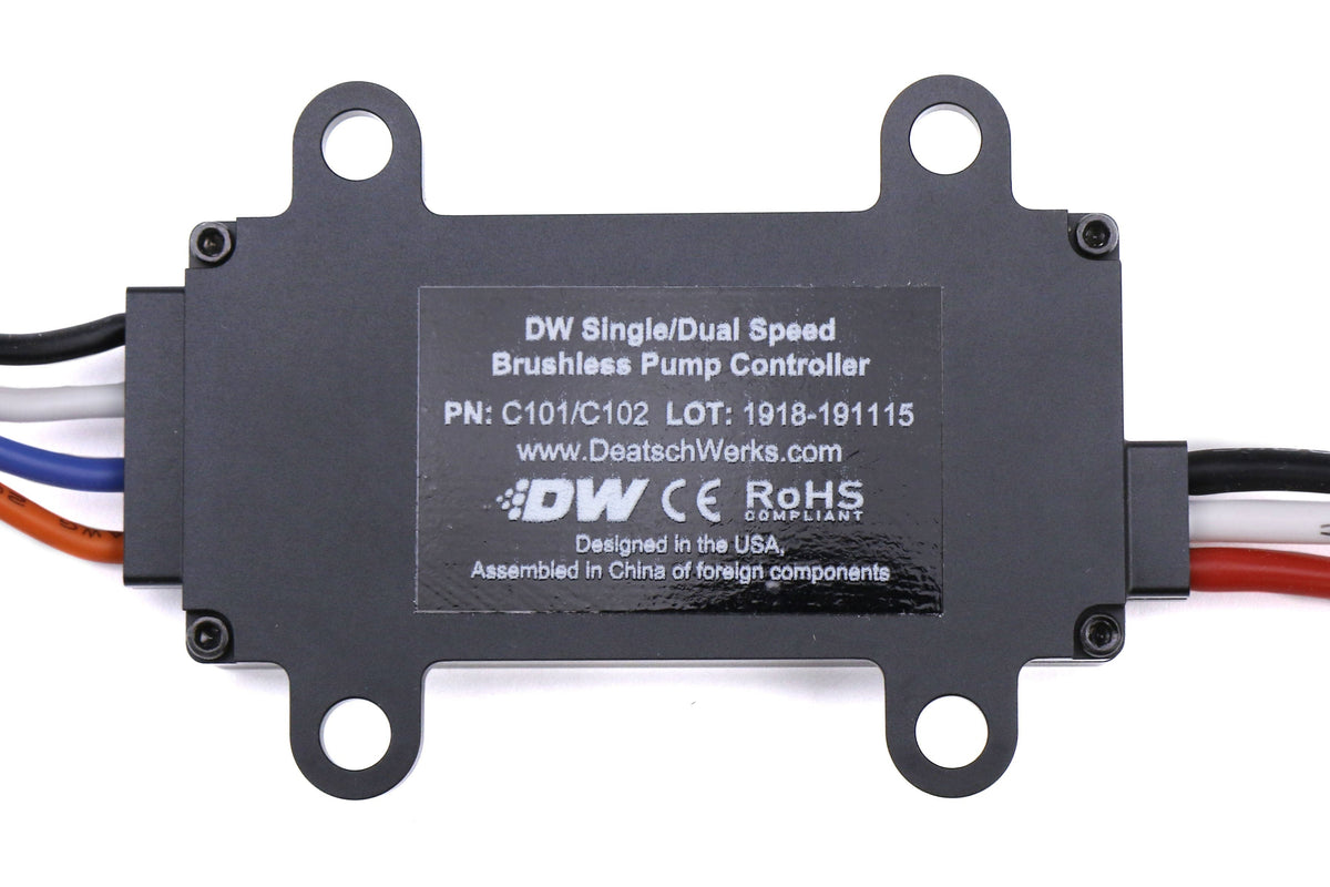 DeatschWerks DW440 440lph Brushless Fuel Pump w/ Dual Speed Controller - Universal