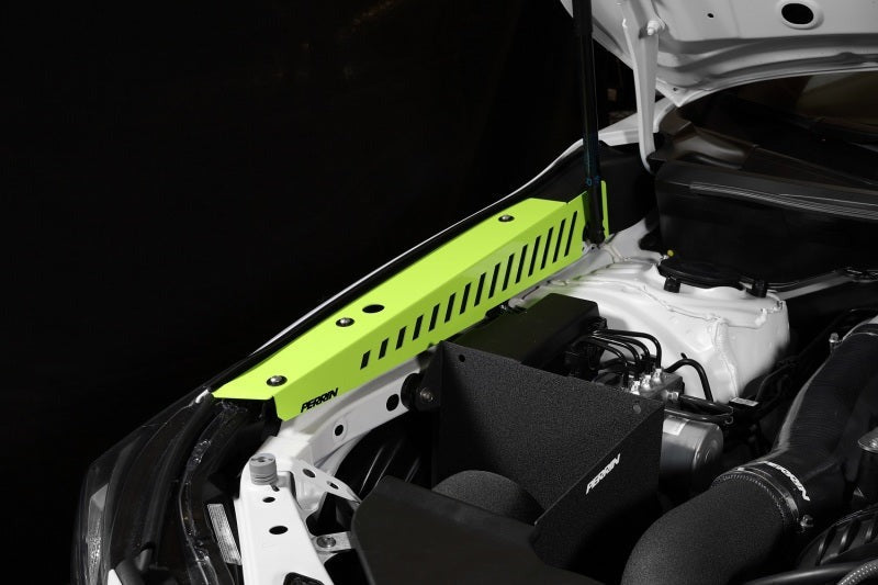 PERRIN Fender Shroud Set - Neon Yellow - 2022-2026 Subaru WRX