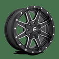 D538 17X8.5 5X4.5/5.0 MT-BLK-MIL 32MM