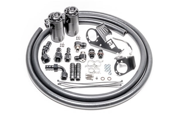 Radium Dual Catch Can Kit Fluid Lock - 2022-2024 Subaru WRX