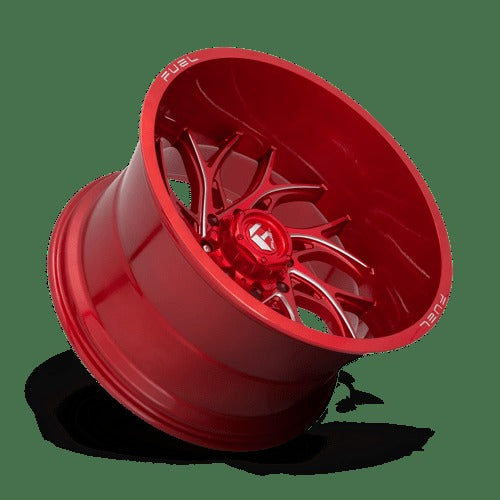 D742 22X10 6X135 GL-RED-MIL -18MM