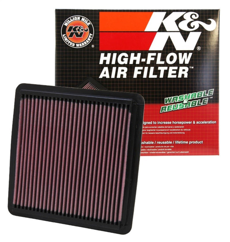 K&N Engineering Drop In Air Filter - 2005-2008 Subaru LGT / 2008-2011 Subaru WRX / STi