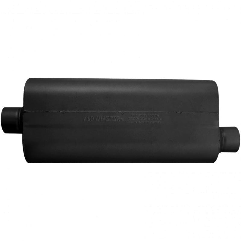 Flowmaster 70 Series 3-Inch Center Inlet/Offset Outlet Muffler - 53072