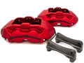 GrimmSpeed 4-Piston Brake Caliper Kit (340mm Rotor) - Red - 2013-2025 Scion FR-S / Subaru BRZ / Toyota GR86