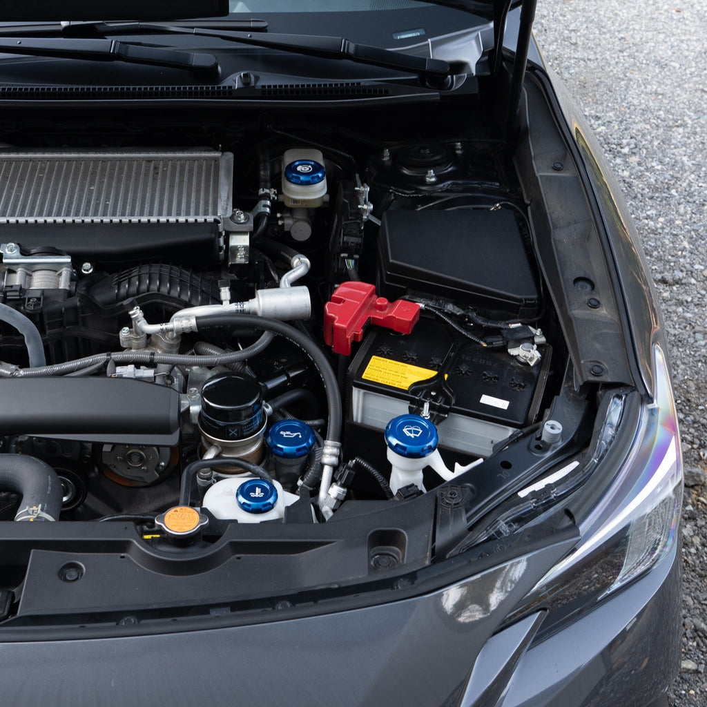 Billetworkz Engine Bay Caps - Subaru WRX 2015-2021 & 2022+