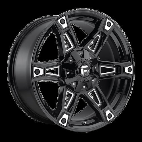 D622 20X9 5X4.5/5.0 GL-BLK-MIL 01MM