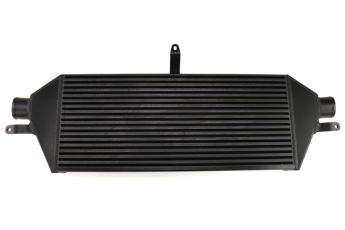 ETS Front Mount Intercooler 3" Core Black w/ White ETS Stencil - 2008-2014 Subaru WRX / STI