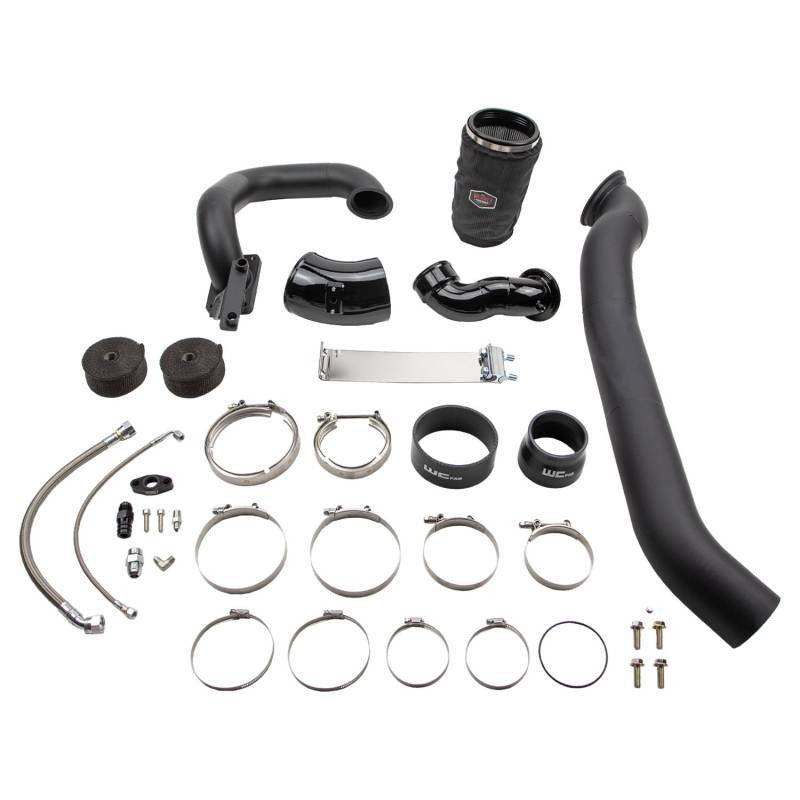 Wehrli 03-07 Cummins 5.9L Twin Turbo Kit S400/Stock - Candy Teal
