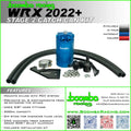 Boomba Racing Stage 2 Catch Can Kit - BLUE - 2022-2024 Subaru WRX
