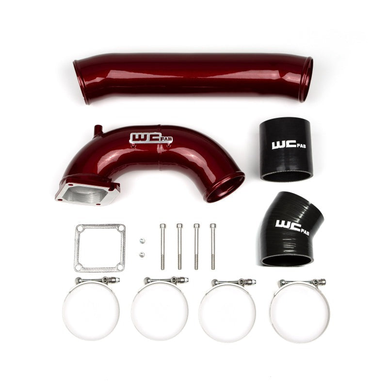 Wehrli 98.5-02 Cummins 5.9L 3.5in Intake Horn & Driver Intercooler Pipe - Bengal Blue
