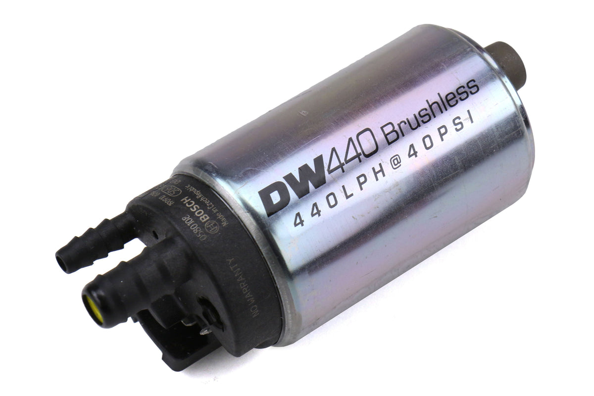 DeatschWerks DW440 440lph Brushless Fuel Pump w/ Single Speed Controller - Universal