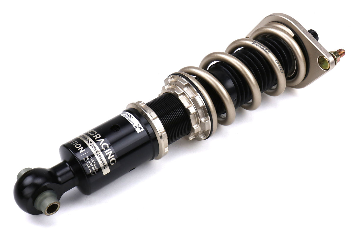 BC Racing BR Coilovers Extreme Low 8k Front / 8k Rear w/ Swift Spring Upgrade - 2015-2021 Subaru WRX / STI
