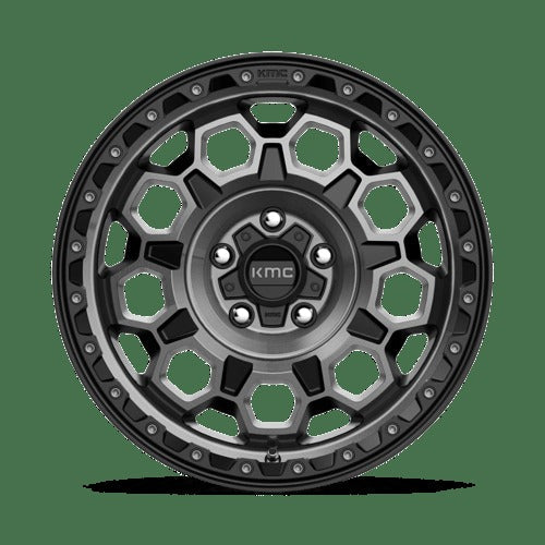 KM545 17X8 5X4.25 S-BLK GTCC 38MM