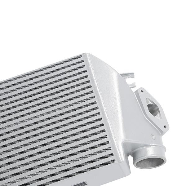 Mishimoto Top-Mount Intercooler Kit - Silver Powder Coat / Black Hoses - 2008-2014 Subaru WRX