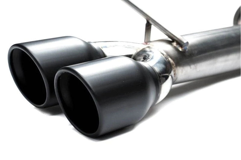 ETS Cat-Back Exhaust System No Muffler Non-Resonated Stealth Black Tips - 2022-2024 Subaru WRX
