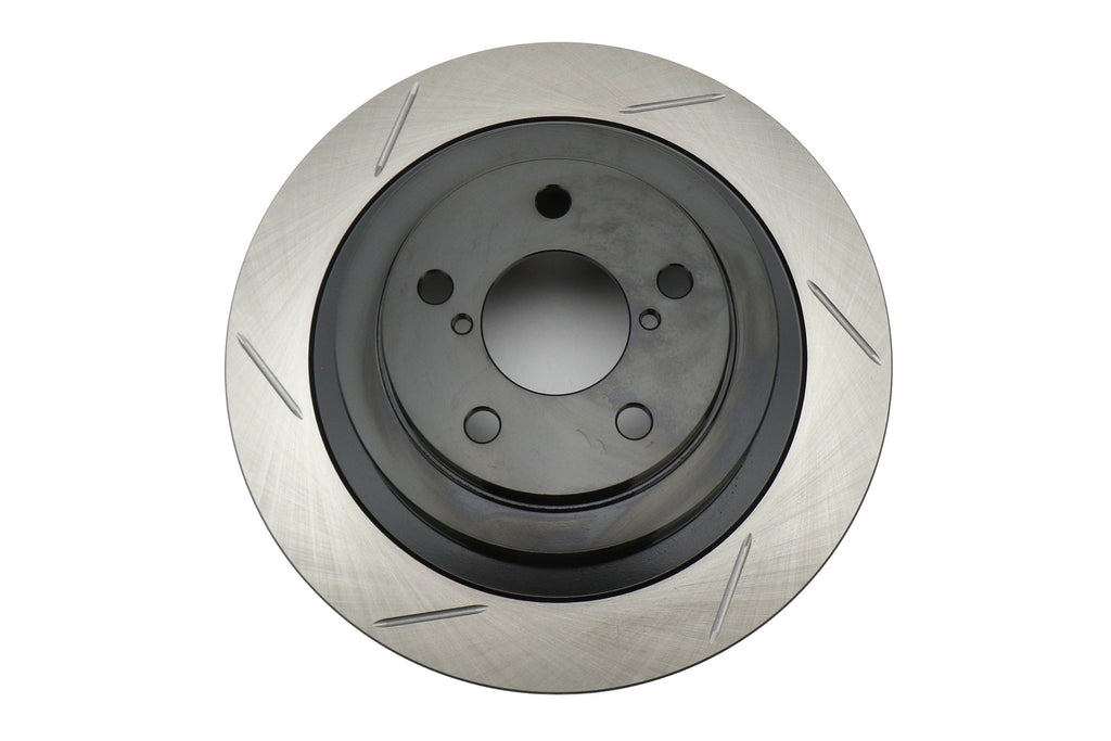 Stoptech Slotted Rear Right Rotor Single - Subaru Models (inc. 2006-2007 WRX / 2005-2009 Legacy GT)