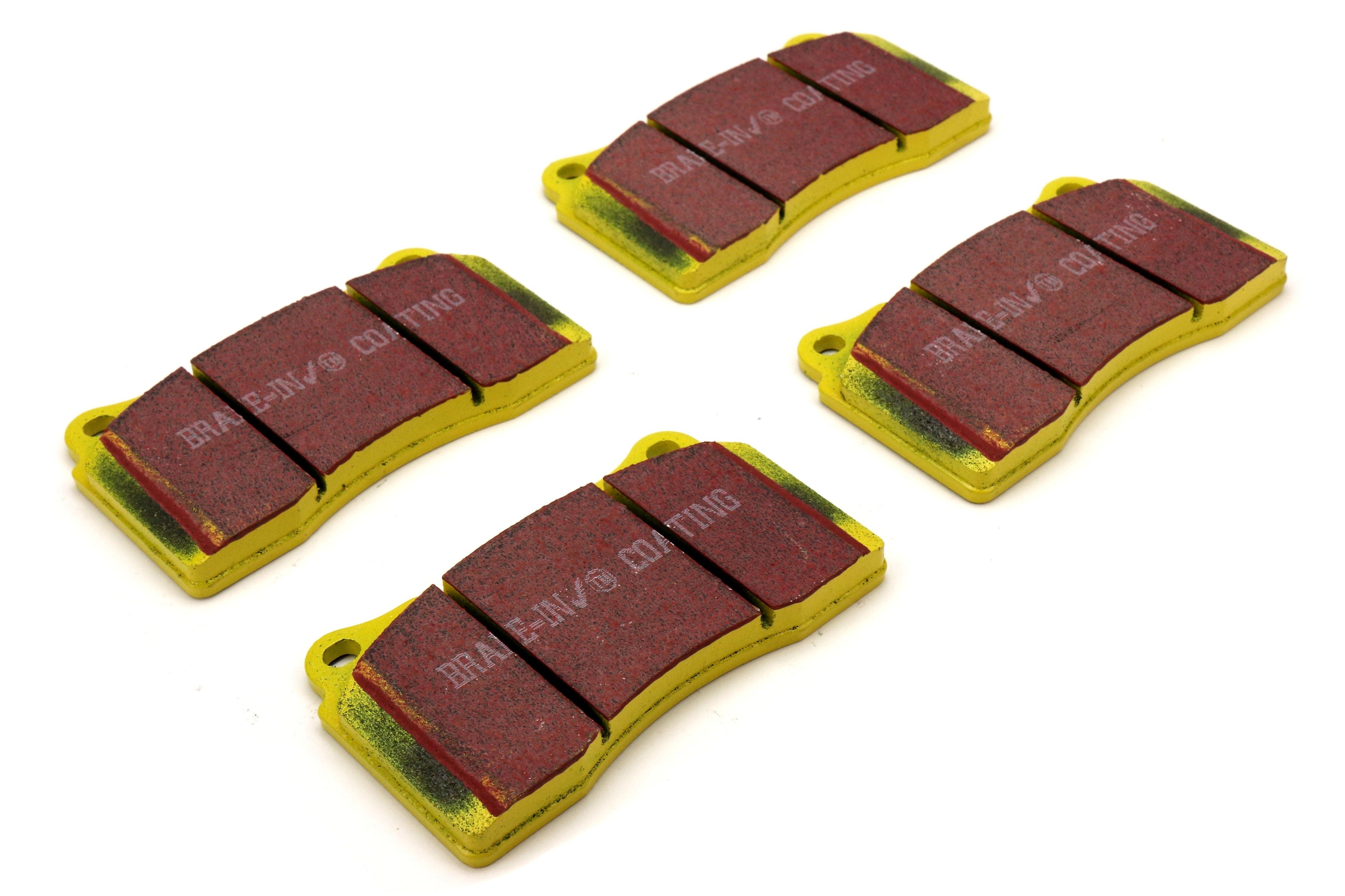 EBC Brakes Yellowstuff Street And Track Front Brake Pads - 2004-2017 Subaru STI / 2017-2026 Honda Civic Type R