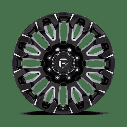 D828 20X9 8X170 G-BLK-MILL 1MM