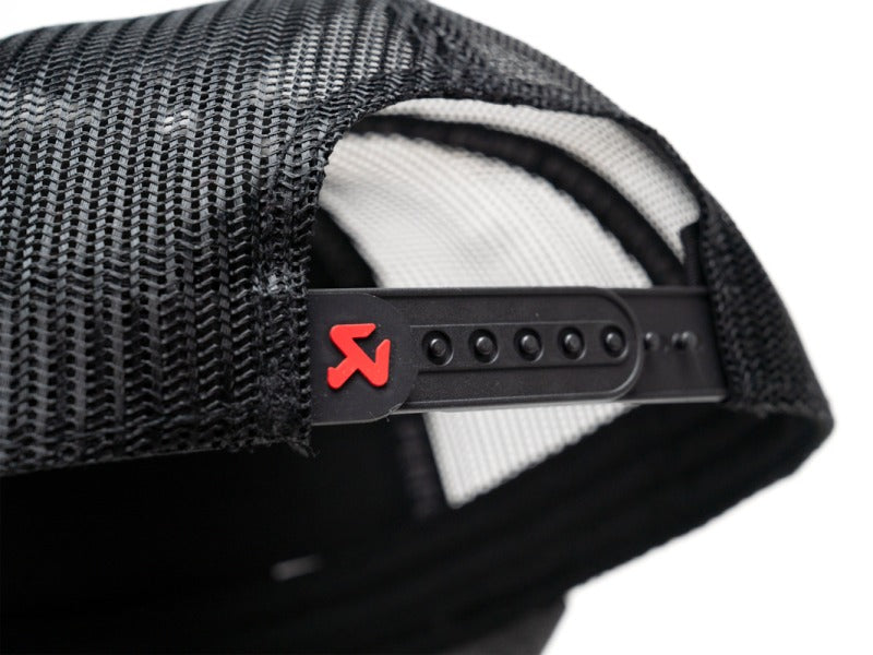 Akrapovic Logo Trucker Cap - Ash Grey / Black Mesh - 802282
