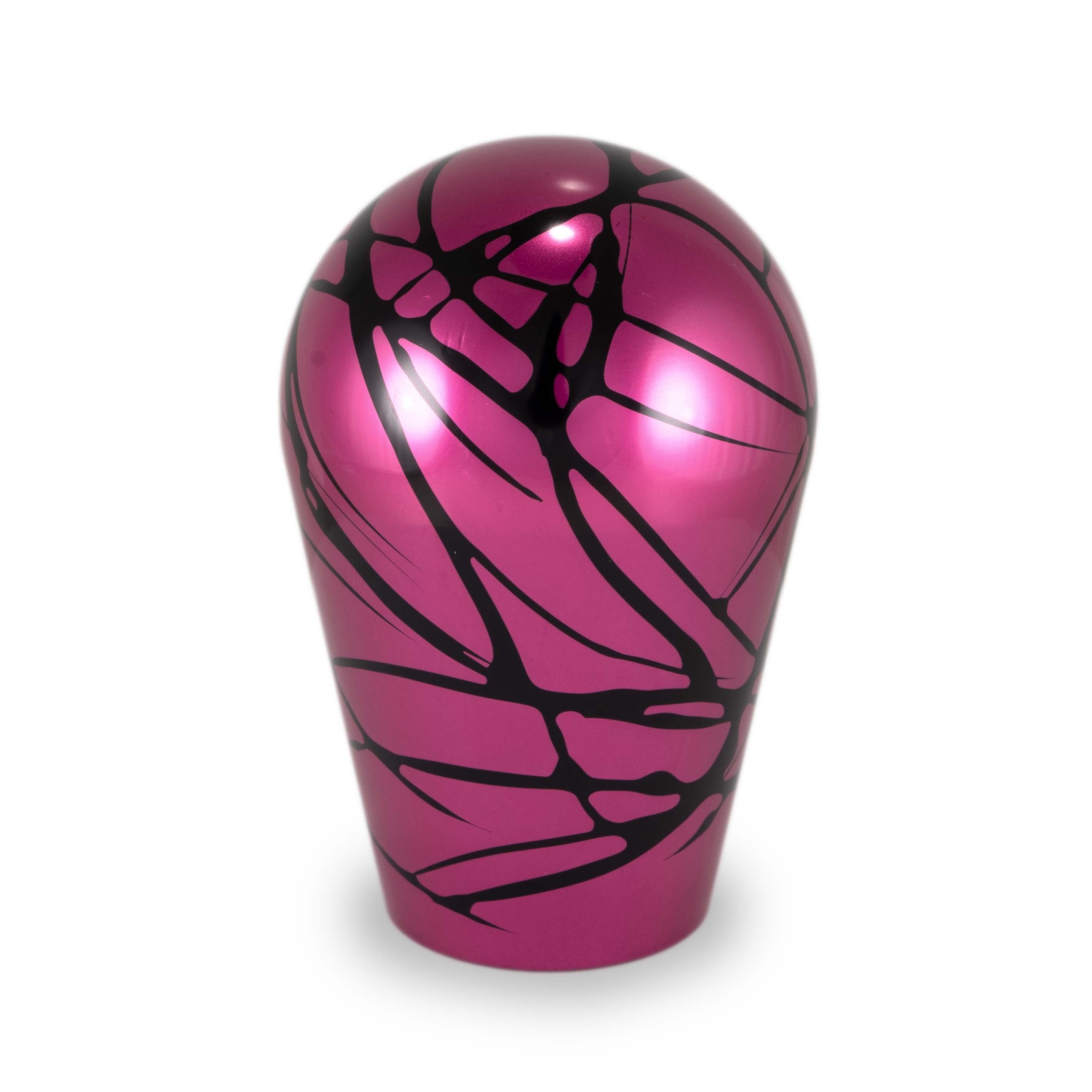 Billetworkz Automatic Shifter - Pink w/ Black Splash - Fits Subaru CVT: WRX (15–21), Crosstrek (13–23), Forester (14–18), Impreza (12–23), Legacy/Outback (10–14)