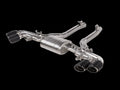 Akrapovic Slip-On Line Titanium with Carbon Fiber Titanium Tips for 2020-23 BMW X5M (F95)/X6M (F96) - S-BM/T/16H