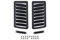 Verus Engineering Hood Louver Kit Large Louvers Only Powder Coated Black - 2013-2021 Scion FRS / Subaru BRZ / Toyota 86