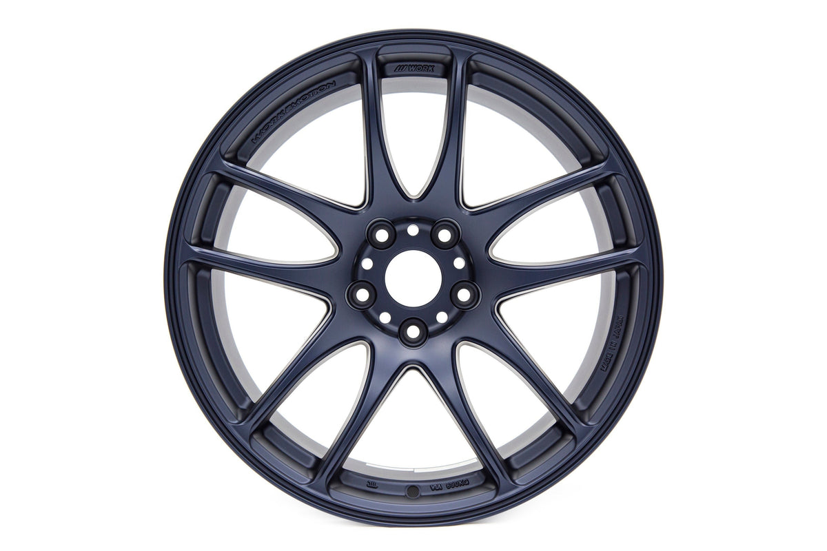 Work Wheels Emotion CR Kiwami Matte Blue 18x9.5 +38mm 5x114.3 (Sold as Pair) - 2015-2024 Subaru WRX / 2015-2021 STI / 2019-2024 Forester